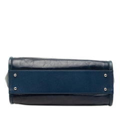 Chanel Small Glazed Calfskin Deauville Tote
