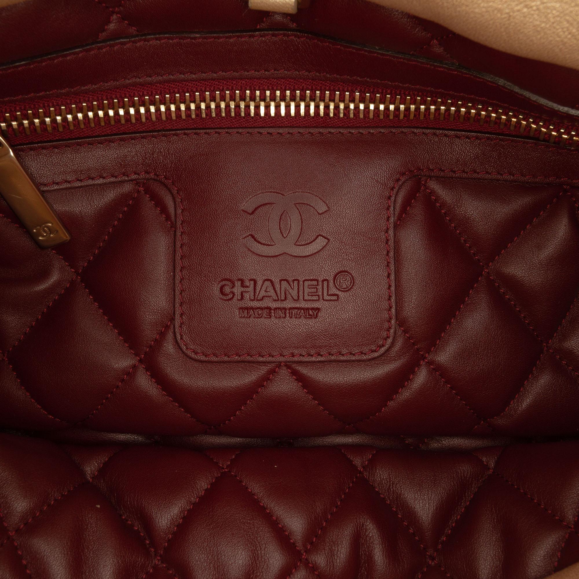 Chanel Small Lambskin Coco Cocoon Reversible Tote