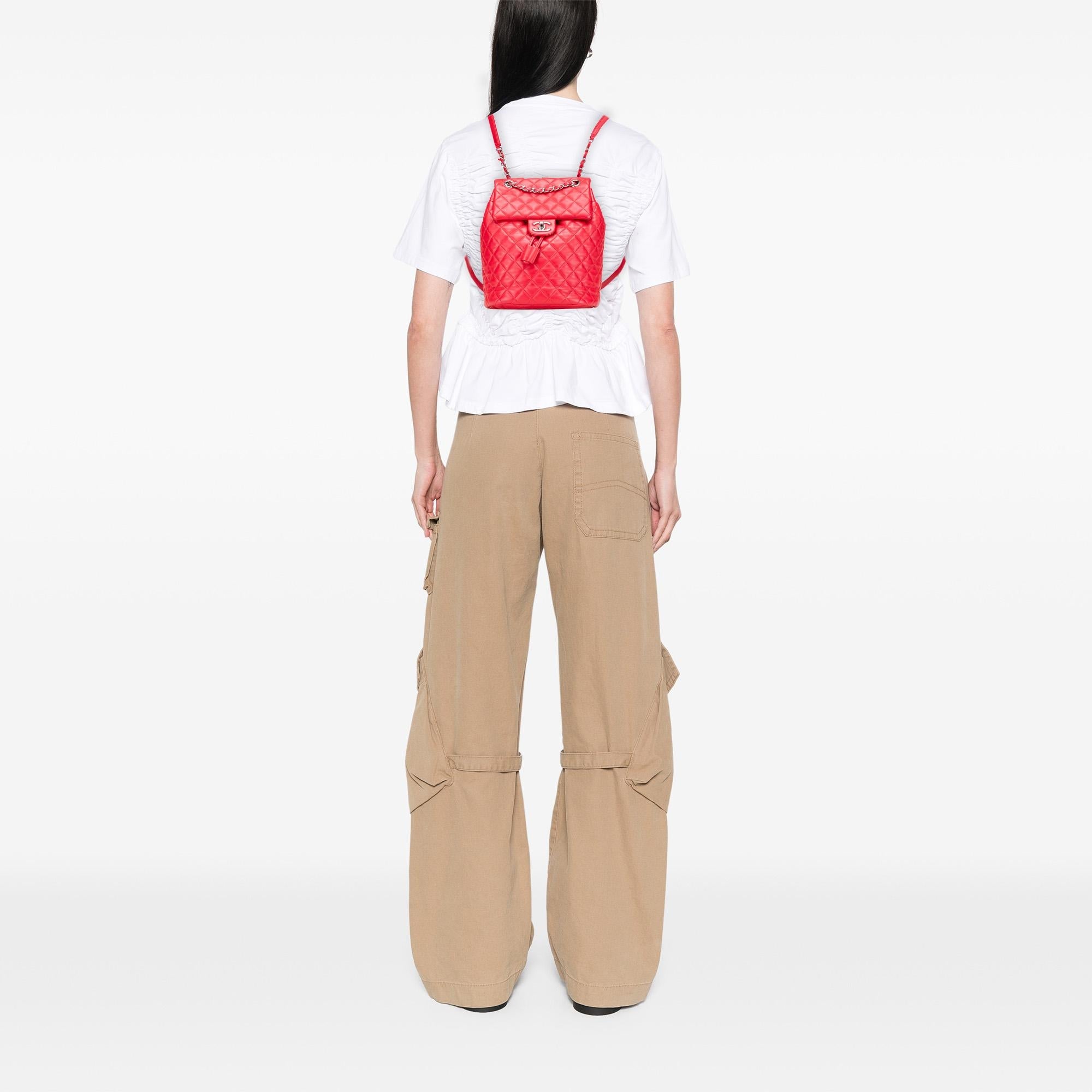 Chanel Small Lambskin Urban Spirit Backpack