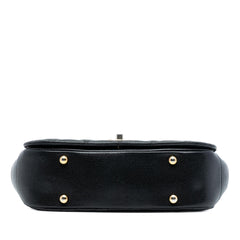 Chanel Small Quilted Caviar Carry Around Flap