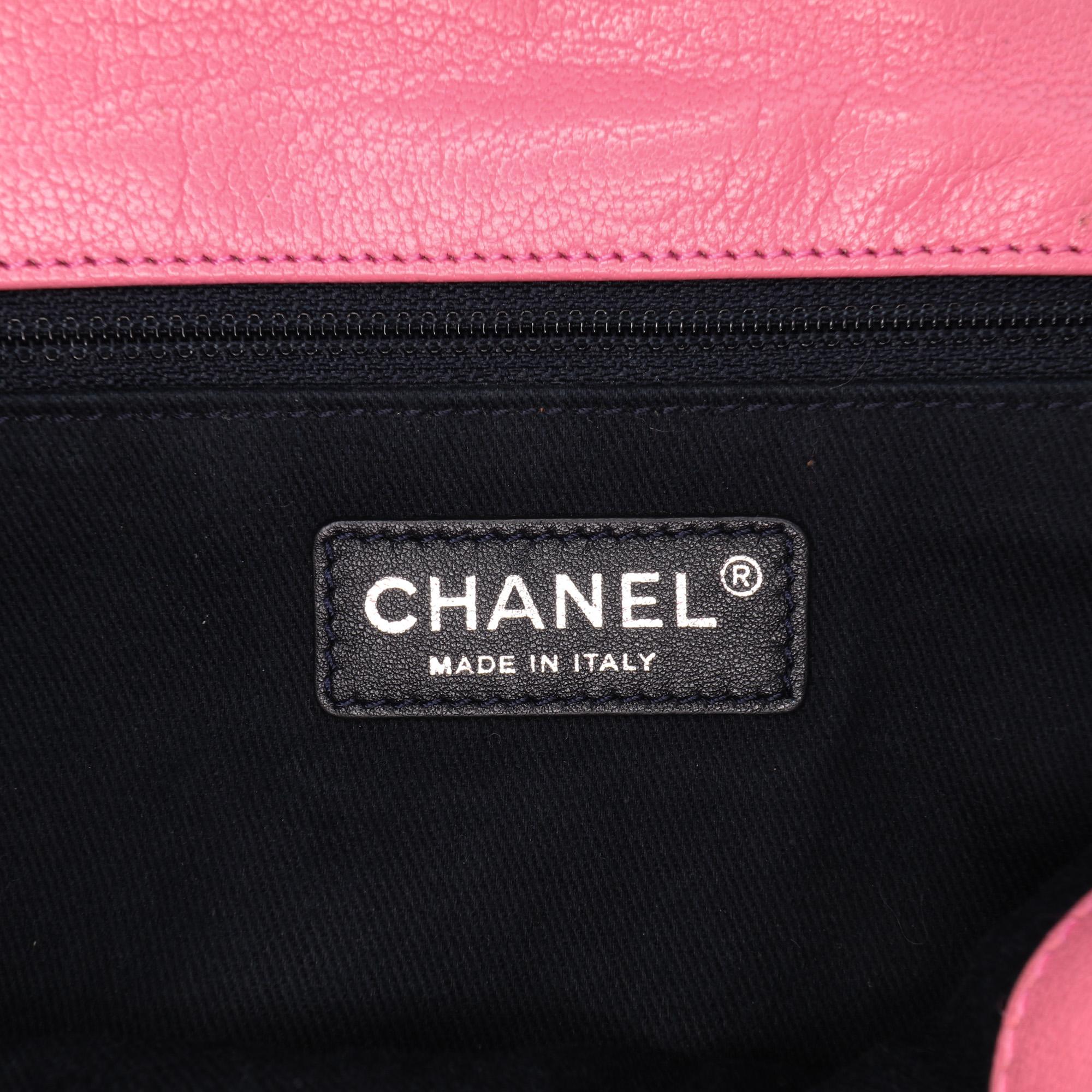 Chanel Small Quilted Goatskin Double Carry Waist Chain Flap