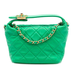 Chanel Small Quilted Lambskin Perfect Meeting Hobo