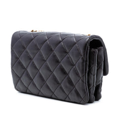 Chanel Small Quilted Lambskin Pillow Crush Flap
