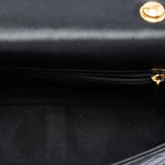 Chanel Small Quilted Lambskin Round Top Handle Flap