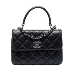 Chanel Small Quilted Lambskin Trendy CC Top Handle Flap