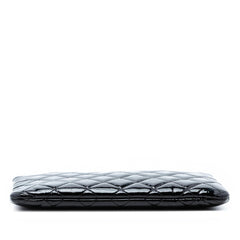 Chanel Small Quilted Patent O Case Clutch