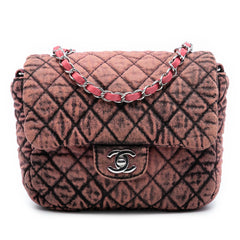 Chanel Small Square CC Quilted Denimpression Single Flap