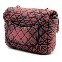 Chanel Small Square CC Quilted Denimpression Single Flap