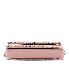 Chanel Small Tweed CC Stud Double Flap