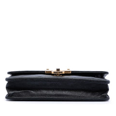 Chanel Stitched Goatskin Golden CC Wallet On Chain