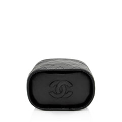Chanel Vintage Lambskin Tassle Vanity Case with Chain
