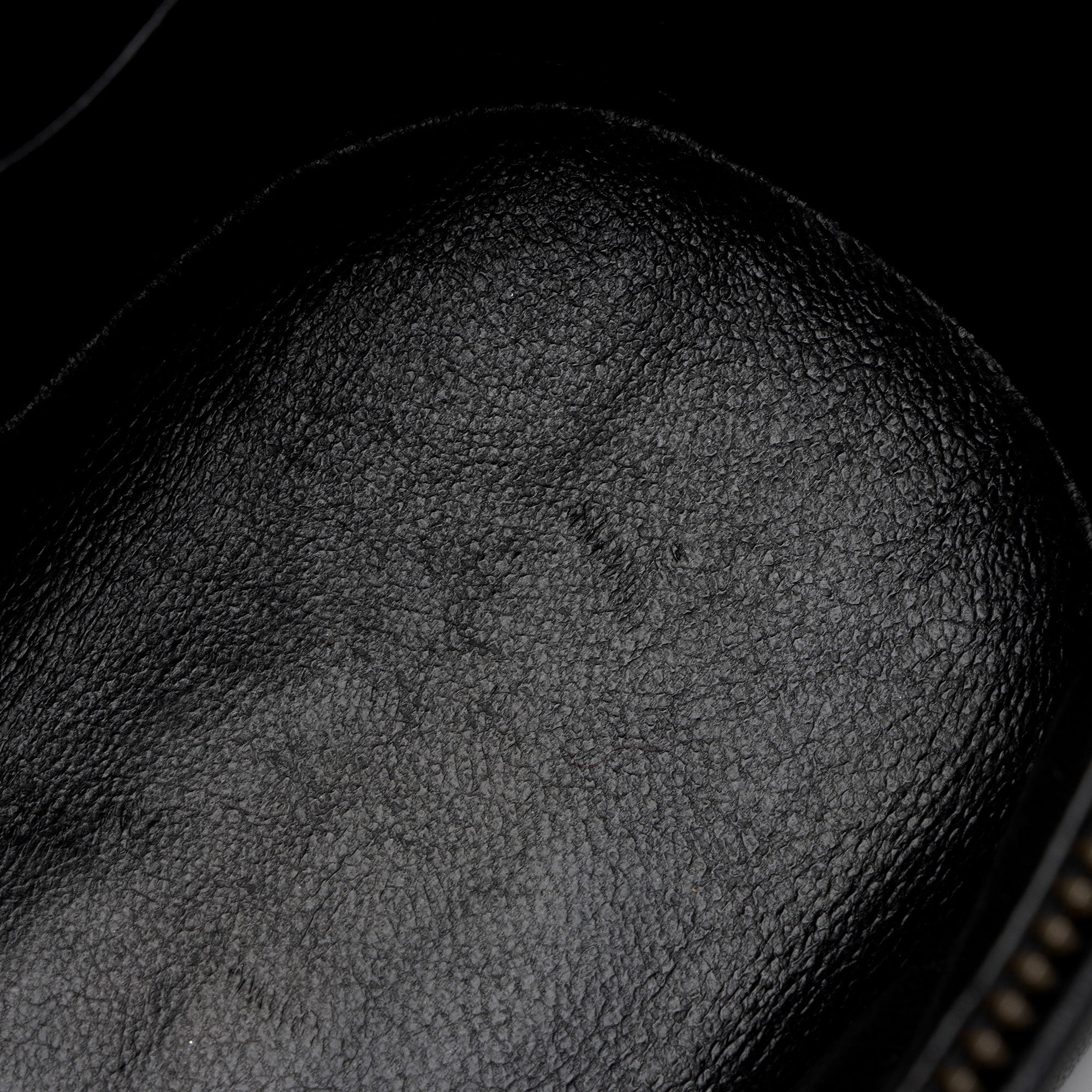 Chanel Vintage Lambskin Tassle Vanity Case with Chain