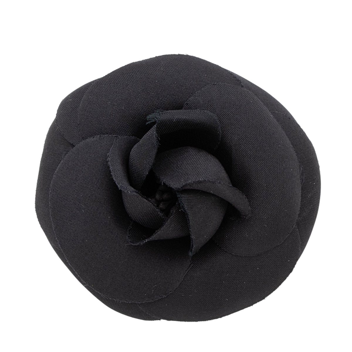 Chanel Vintage Silk Camellia Brooch