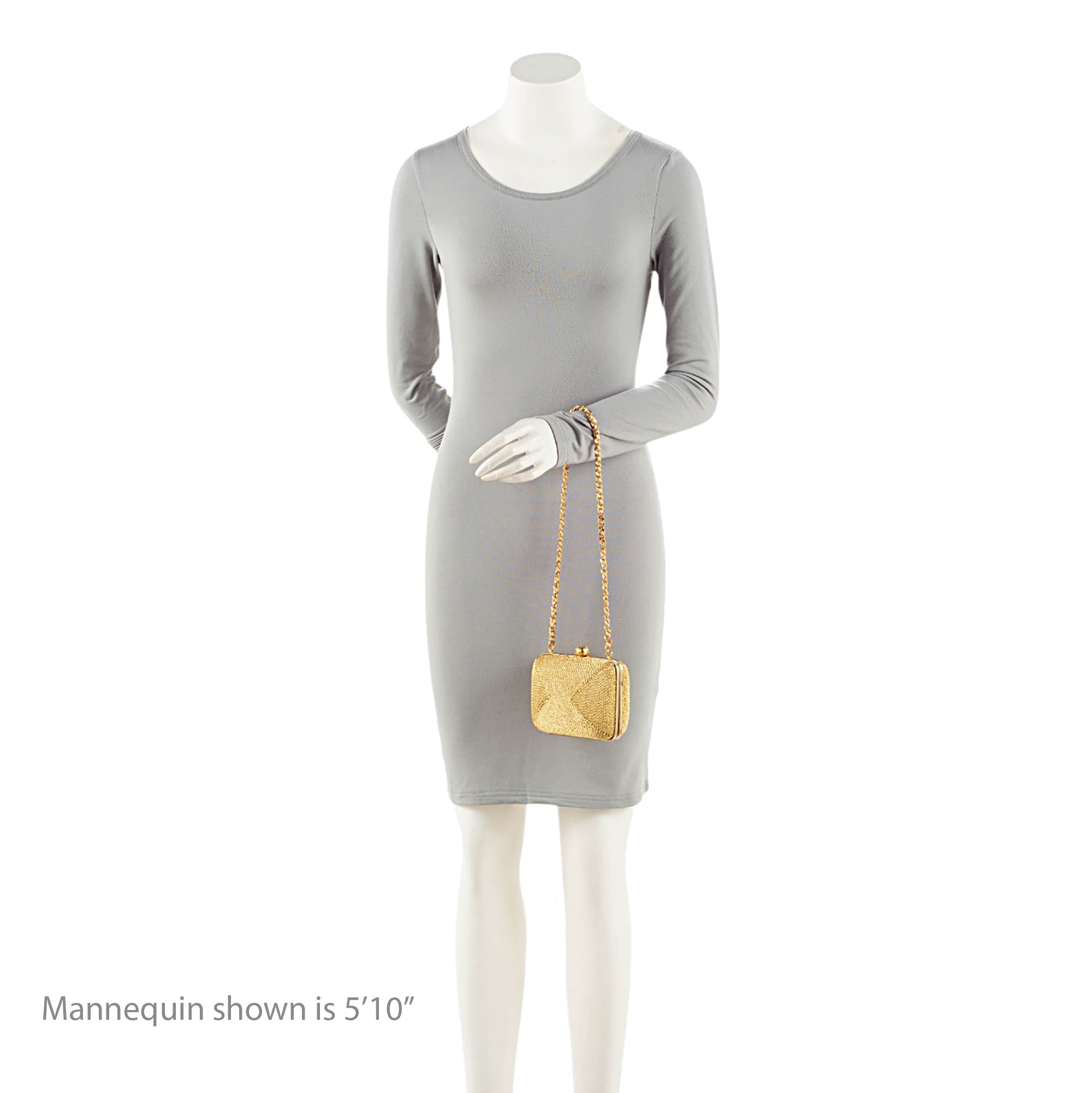 Chanel Vintage Woven Coco Mark Clamshell Shoulder Bag