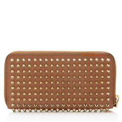 Christian Louboutin Leather Spiked Panettone Wallet