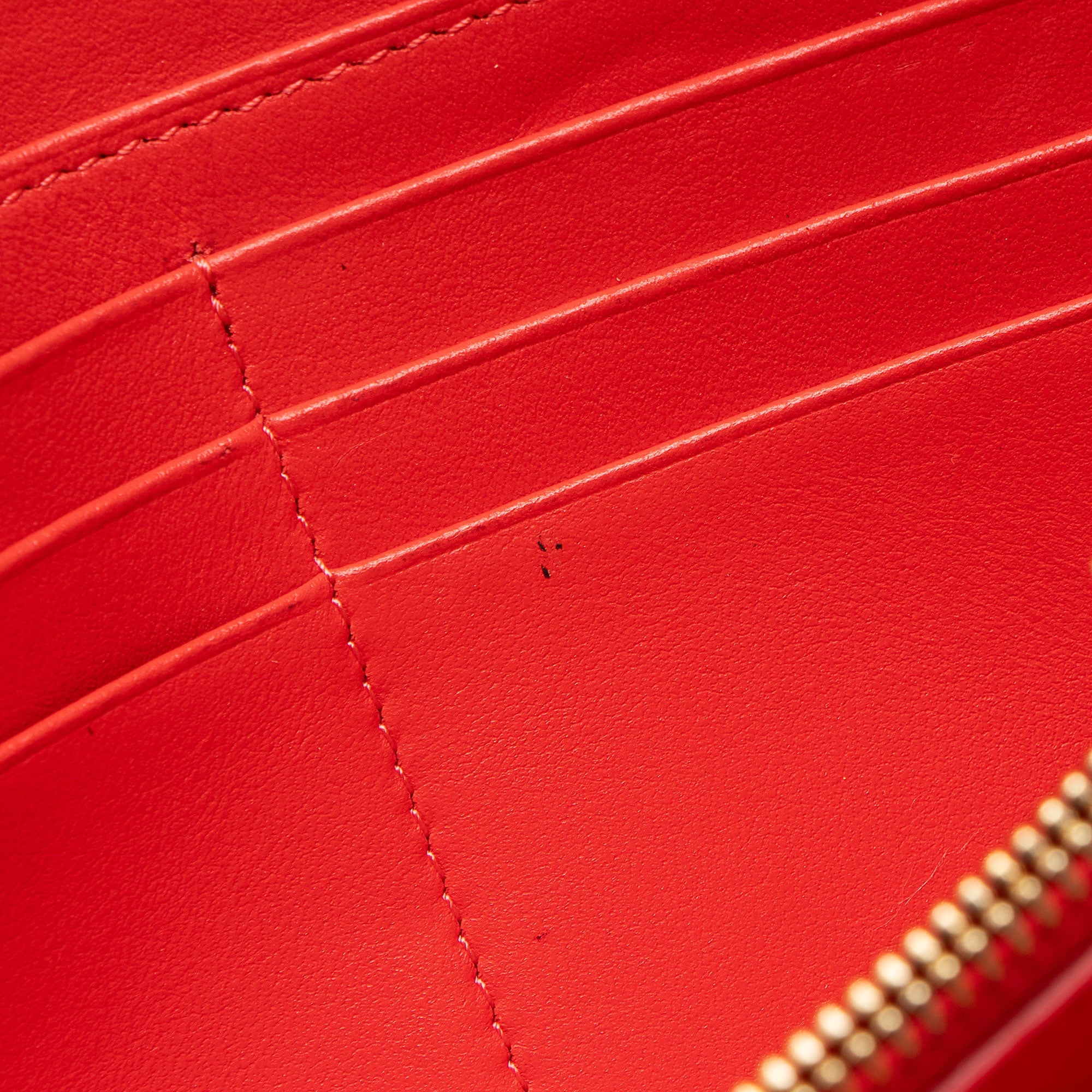 Christian Louboutin Leather Spiked Panettone Wallet
