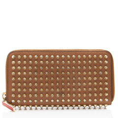 Christian Louboutin Leather Spiked Panettone Wallet