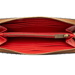 Christian Louboutin Leather Spiked Panettone Wallet