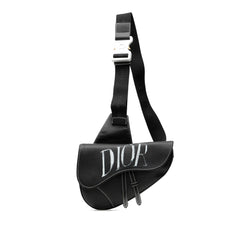 Dior Alex Foxton Grained Calfskin Saddle Bag