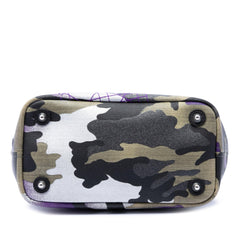 Dior Anselm Reyle Mini Canvas Camouflage Shopping Tote