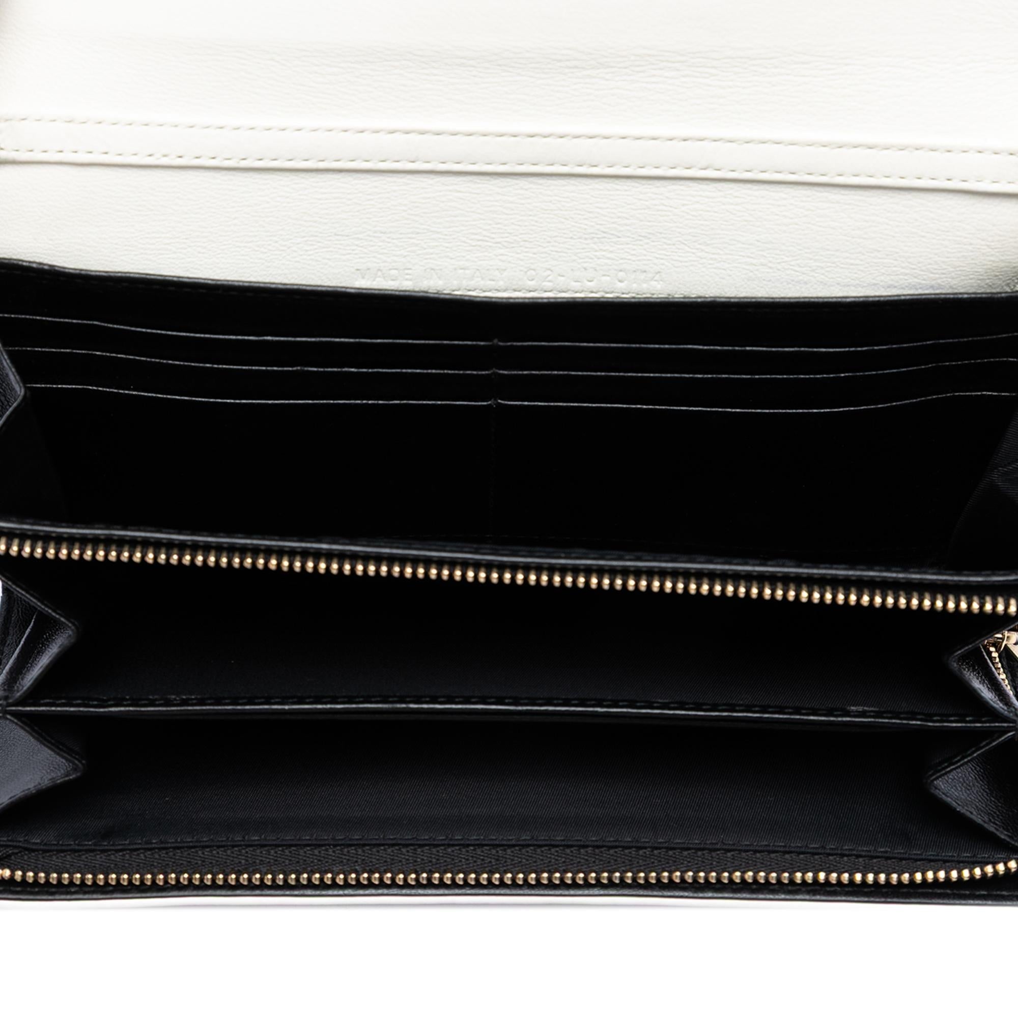 Dior Bicolor Calfskin Diorling Wallet on Chain