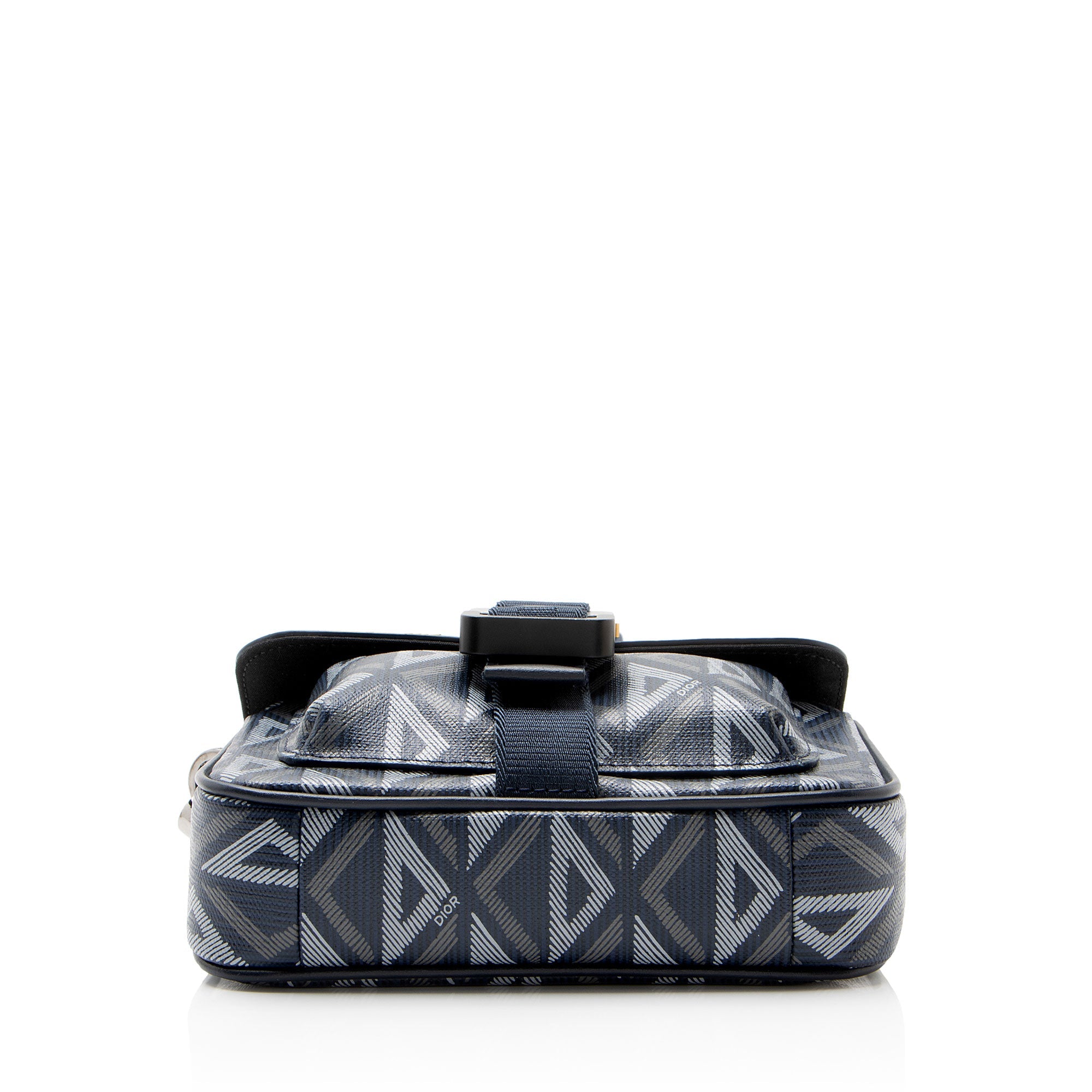 Dior CD Diamond Coated Canvas Hit the Road Mini Shoulder Bag