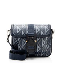 Dior CD Diamond Coated Canvas Hit the Road Mini Shoulder Bag