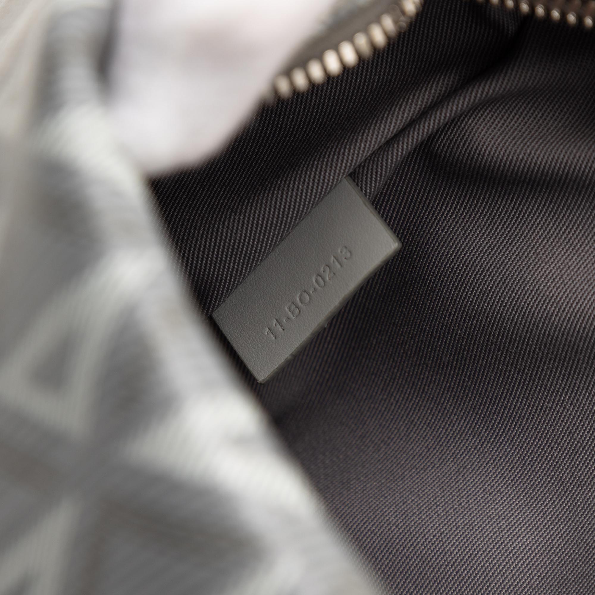Dior CD Diamond Coated Canvas Lingot 22 Bag