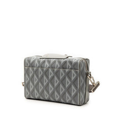 Dior CD Diamond Coated Canvas Lingot 22 Bag