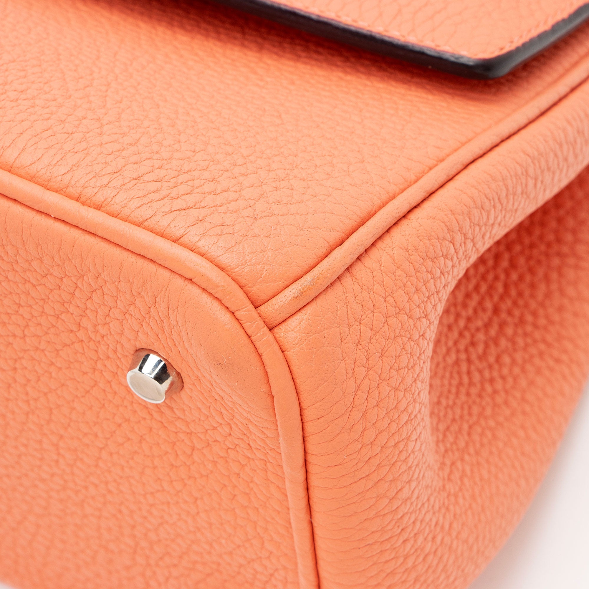 Dior Calfskin Be Dior Flap Mini Top Handle
