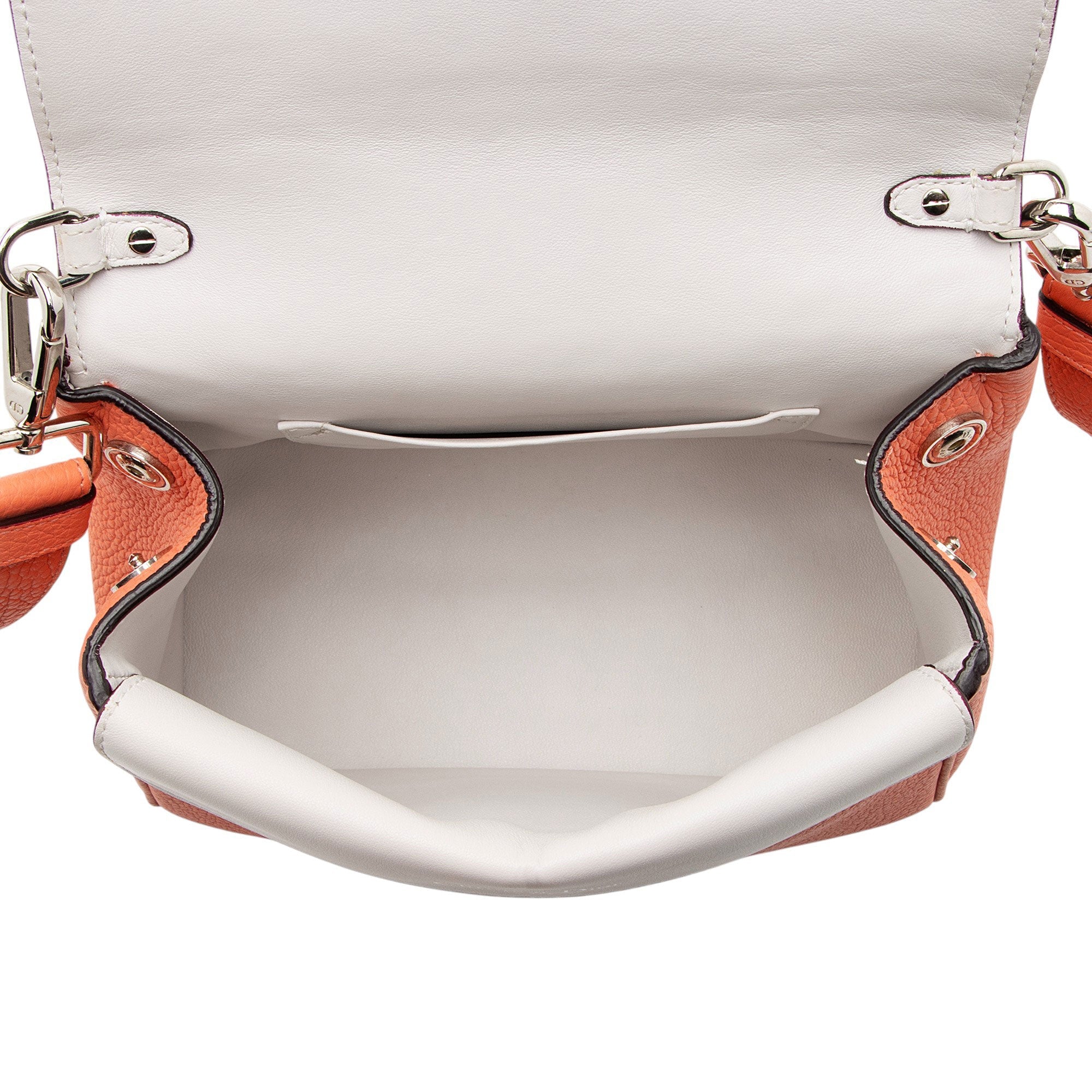 Dior Calfskin Be Dior Flap Mini Top Handle