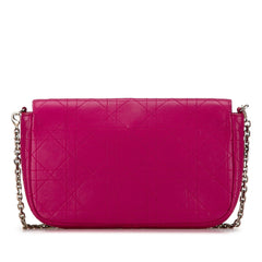 Dior Calfskin Cannage Diorling Wallet on Chain