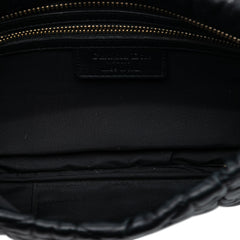 Dior Calfskin Cannage Rose Clutch