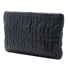 Dior Calfskin Cannage Rose Clutch