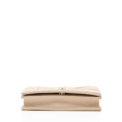 Dior Calfskin Diorama Wallet on Chain