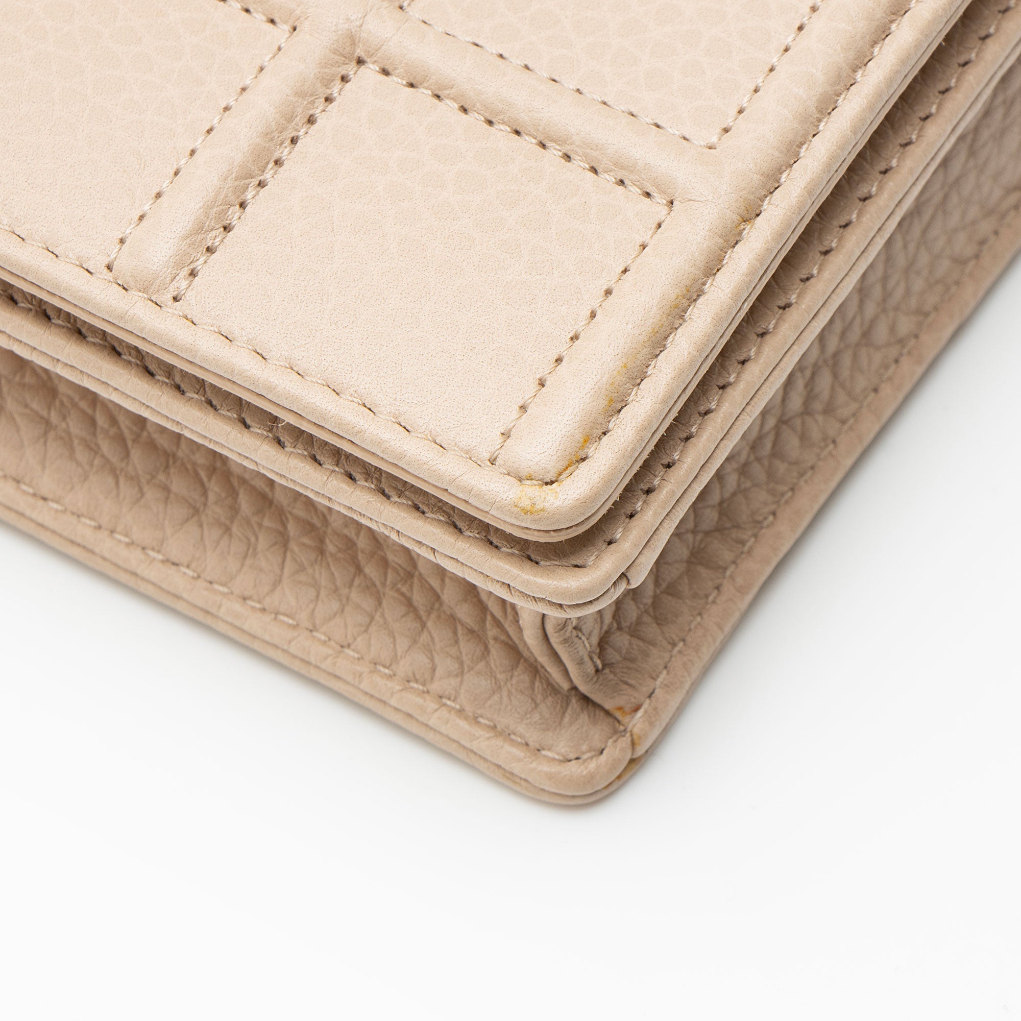 Dior Calfskin Diorama Wallet on Chain