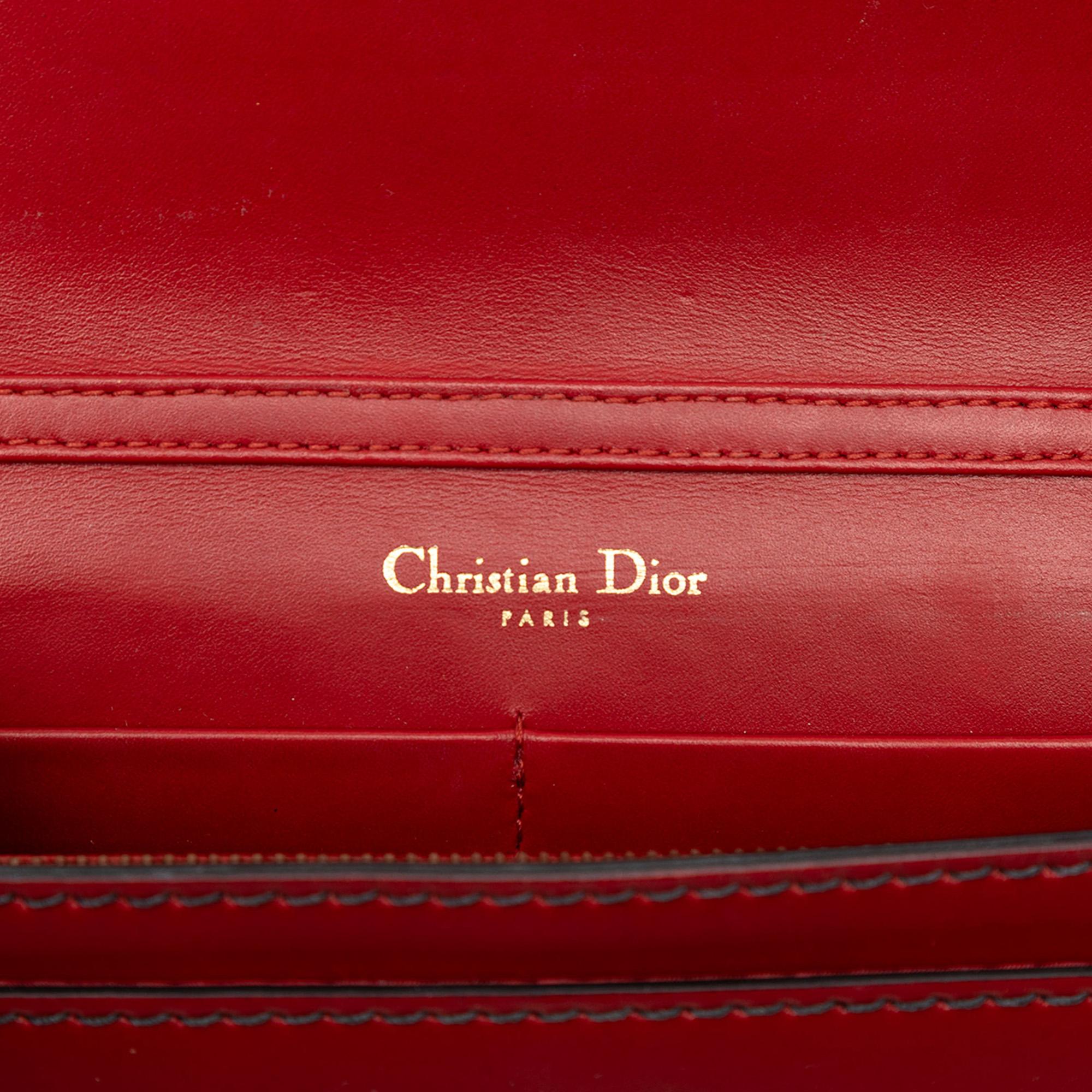Dior Calfskin J Adior Wallet On Chain