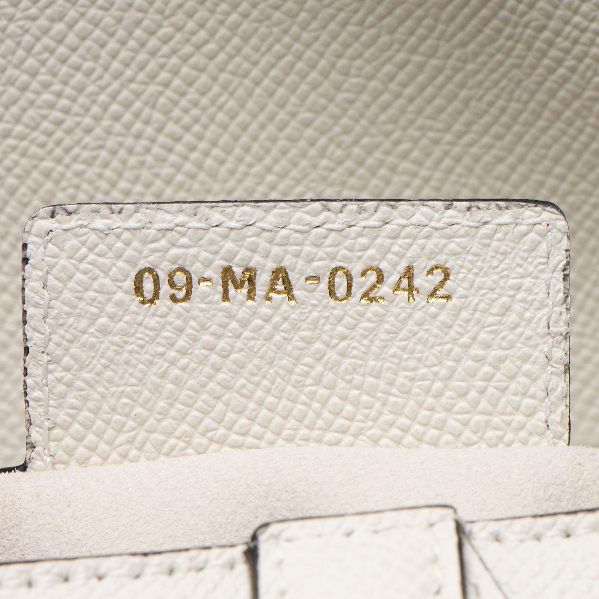 Dior Grained Calfskin Saddle Bag