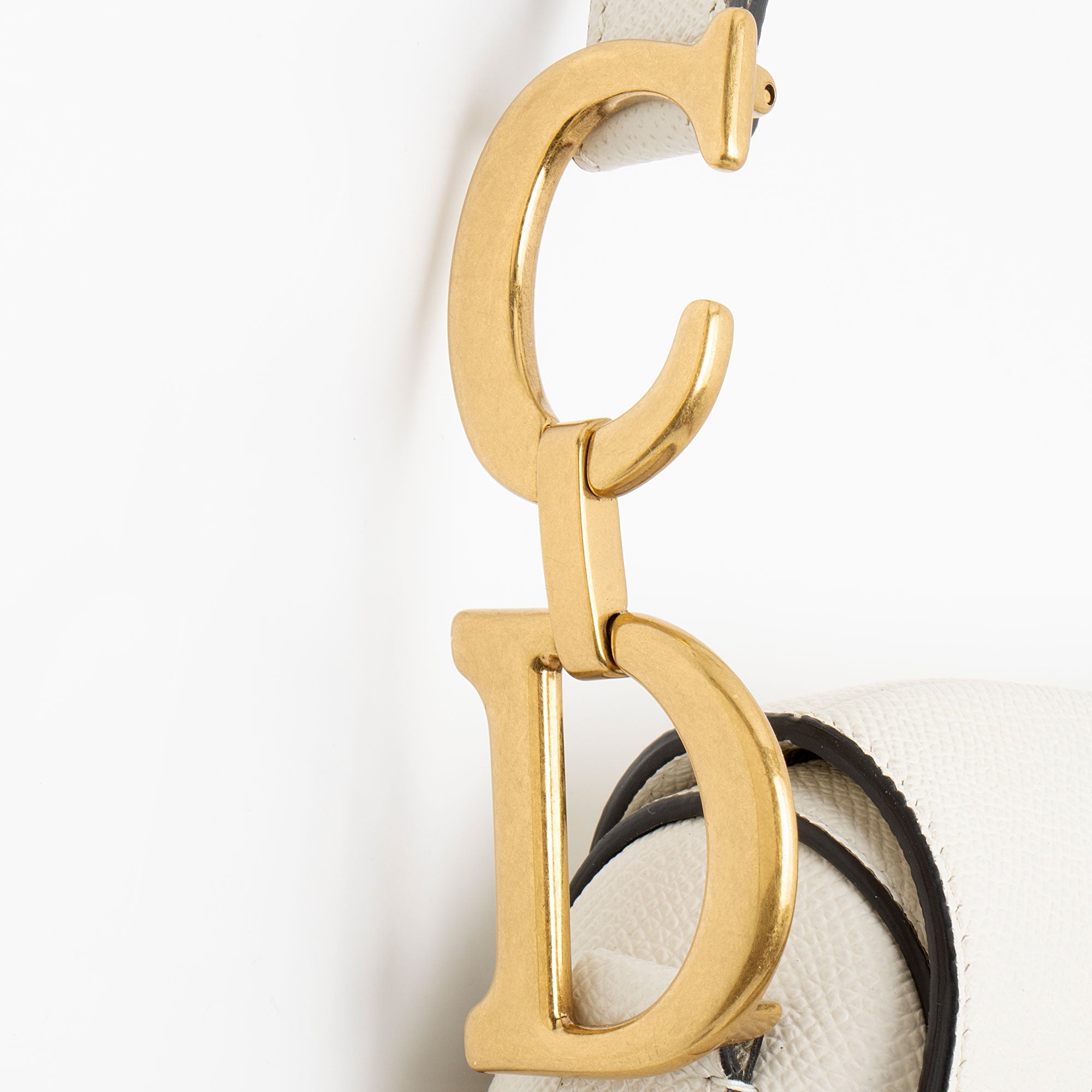 Dior Grained Calfskin Saddle Bag