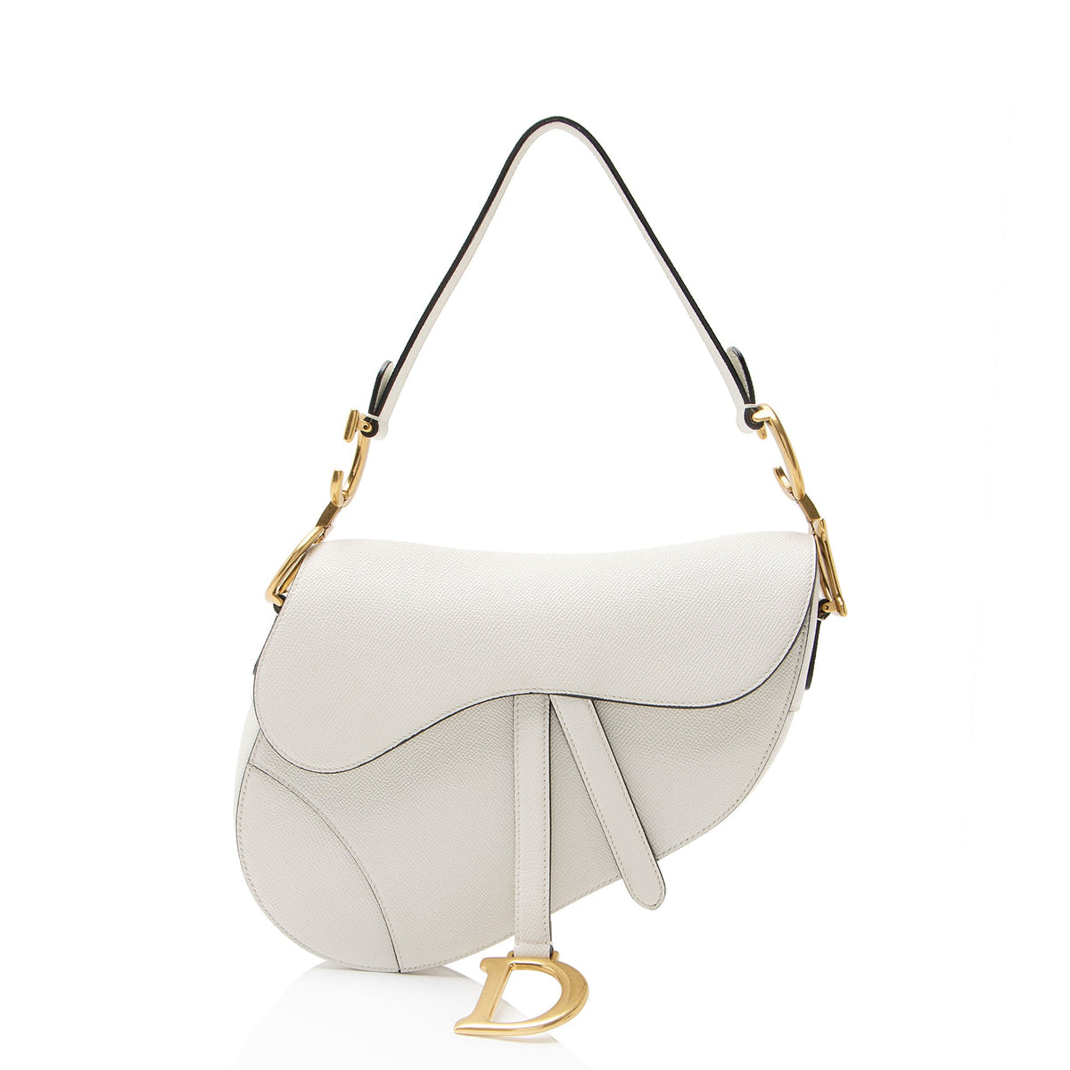 Dior Grained Calfskin Saddle Bag
