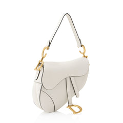 Dior Grained Calfskin Saddle Bag