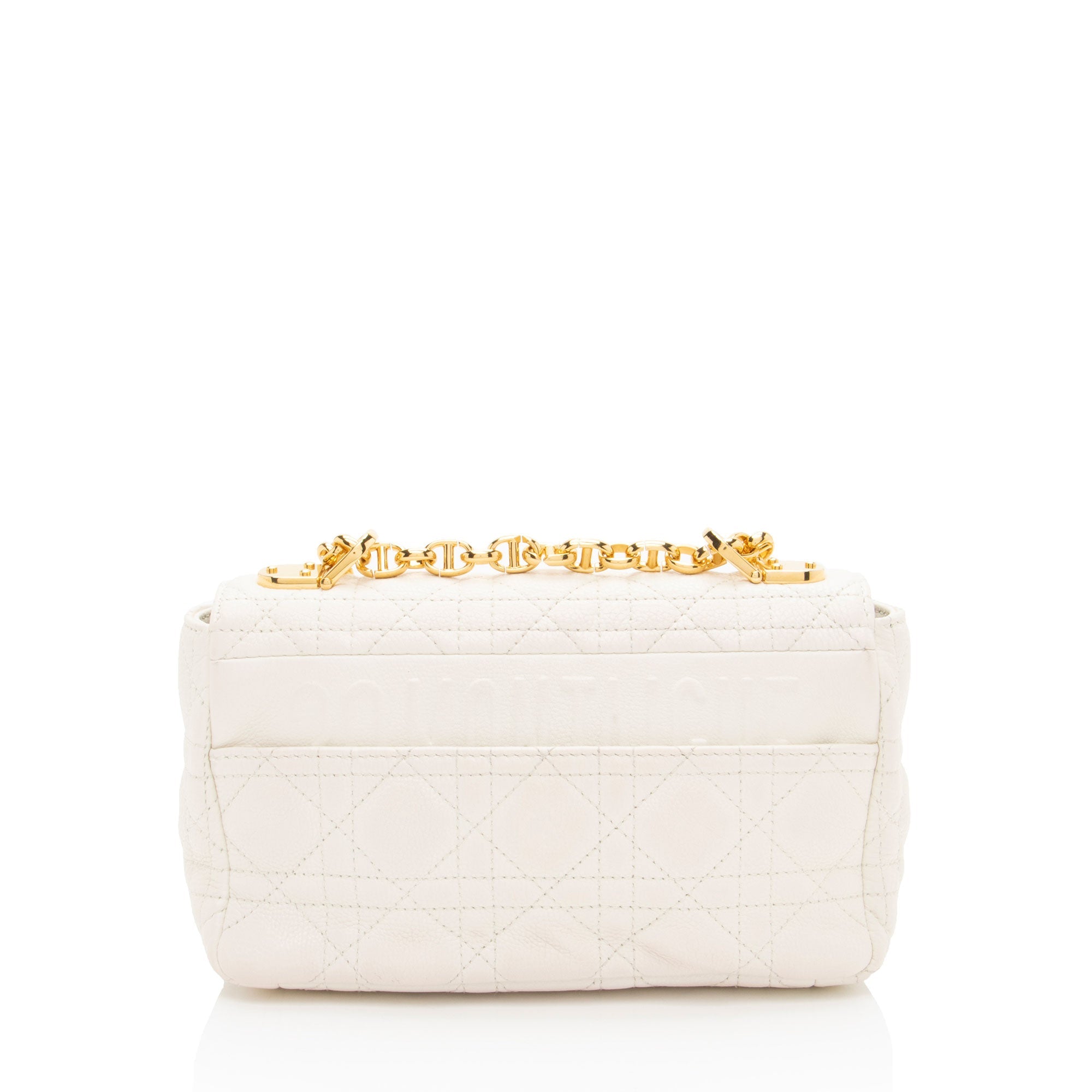 Dior Cannage Calfskin Caro Small Shoulder Bag