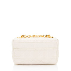 Dior Cannage Calfskin Caro Small Shoulder Bag