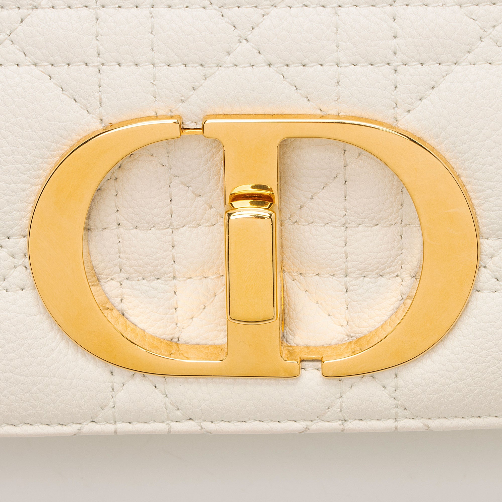 Dior Cannage Calfskin Caro Small Shoulder Bag
