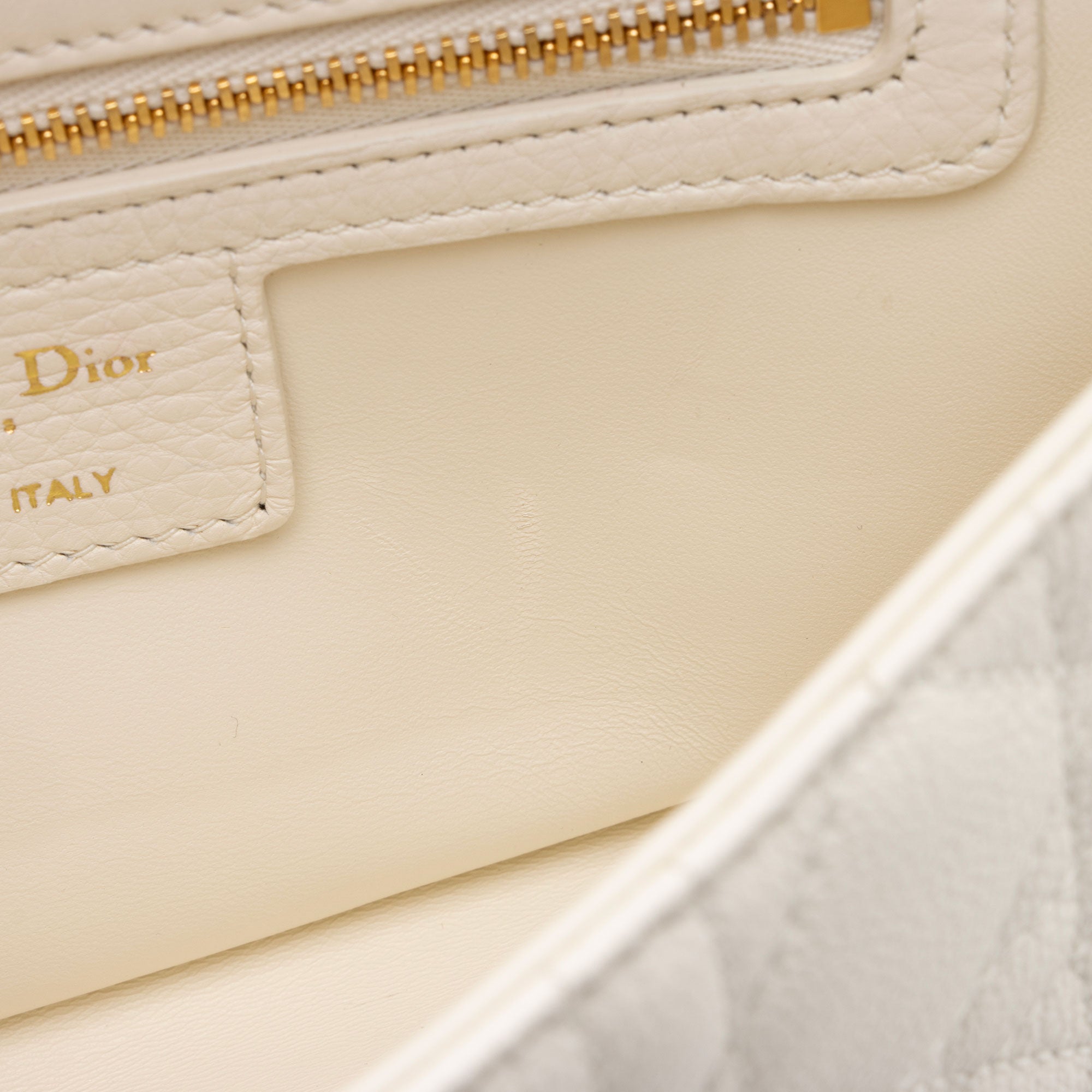 Dior Cannage Calfskin Caro Small Shoulder Bag