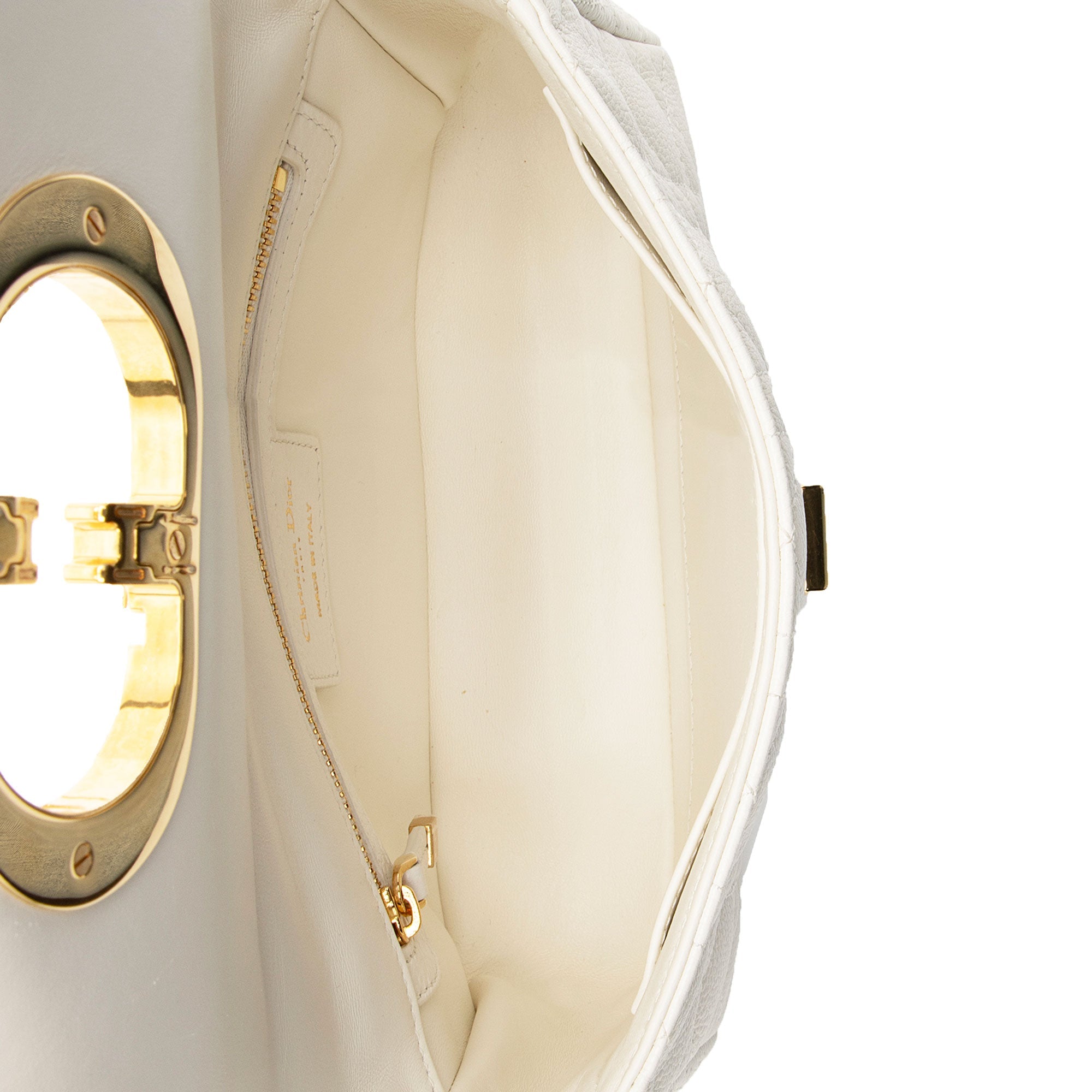 Dior Cannage Calfskin Caro Small Shoulder Bag