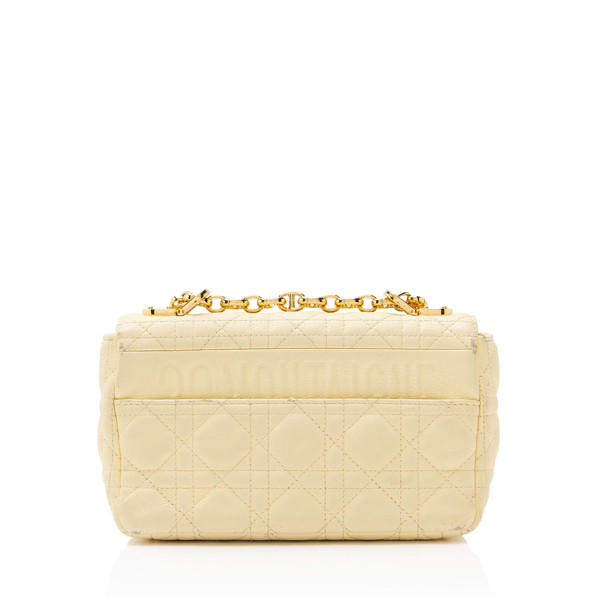 Dior Cannage Calfskin Caro Small Shoulder Bag