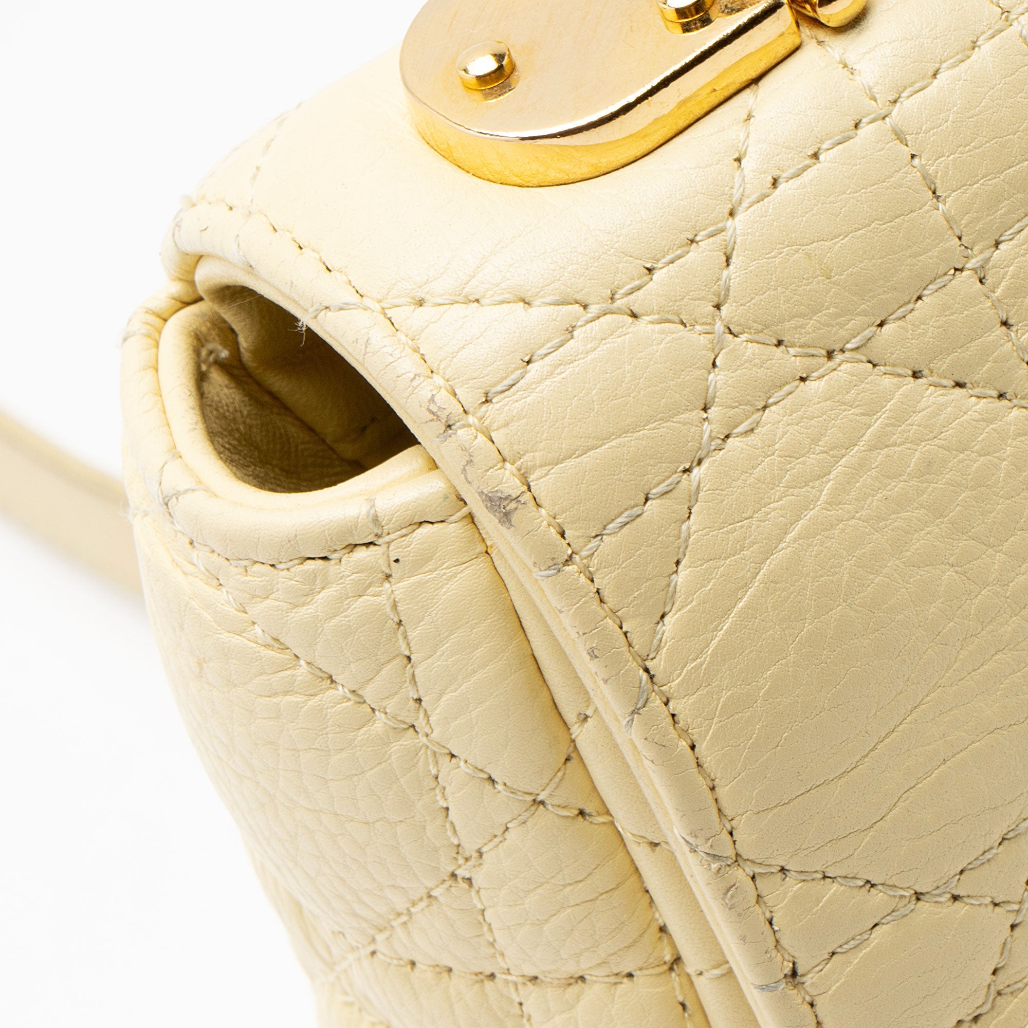 Dior Cannage Calfskin Caro Small Shoulder Bag