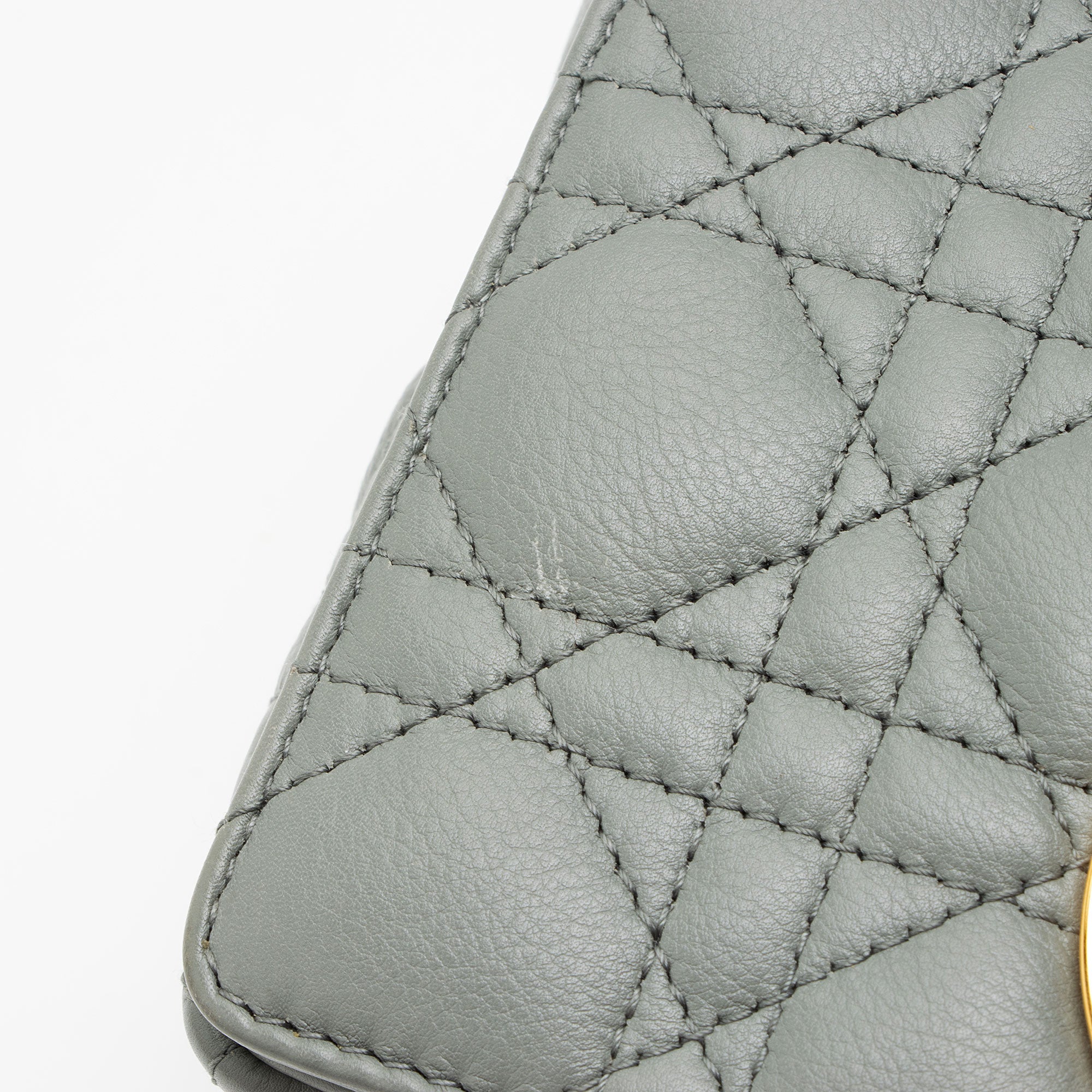 Dior Cannage Calfskin Caro Small Shoulder Bag