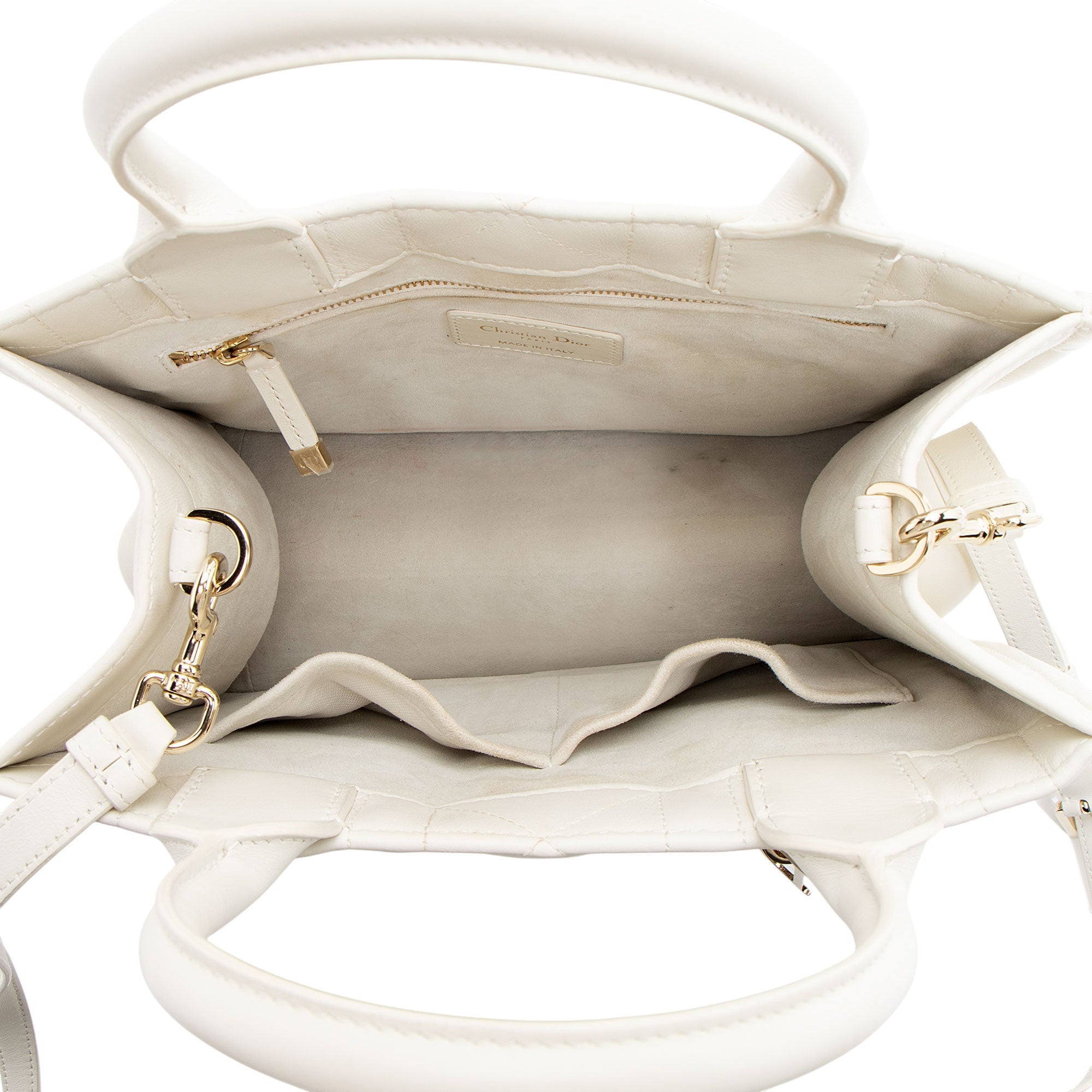 Dior Cannage Calfskin Dior Book Small Tote